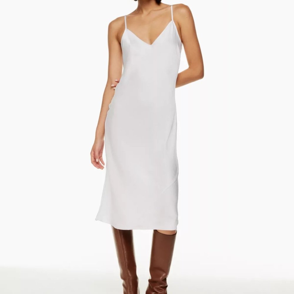 Aritizia - Wilfred Only Slip Satin Midi Dress